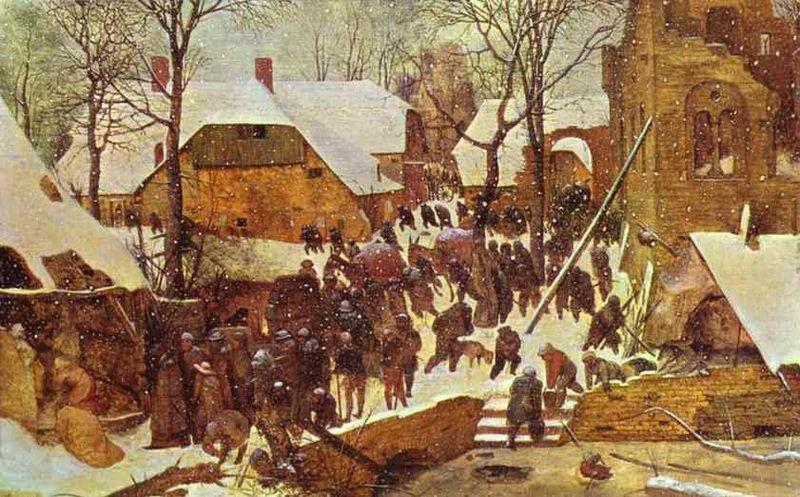 Adoration of the Magi in Winter Landscape, Pieter Bruegel the Elder